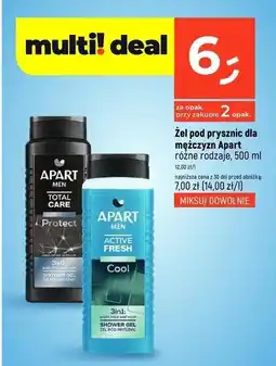 Dealz Żel pod prysznic cool Apart Men Active Fresh oferta