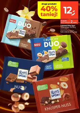 Dealz Czekolada coffee duo Ritter Sport oferta