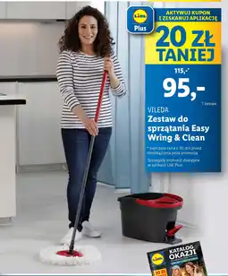 Lidl Vileda zestaw do sprzątania easy wring & clean oferta