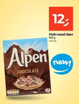 Dealz Płatki musli alpen chocolate oferta