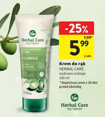 Intermarche Krem do rąk oliwkowy Farmona Herbal Care oferta