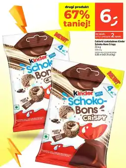 Dealz Cukierki crispy Kinder Schoko-Bons oferta