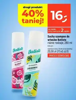 Dealz Suchy szampon blush Batiste Dry Shampoo oferta