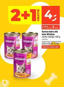 Dealz Karma dla kota łosoś Whiskas oferta