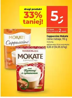 Dealz Cappucino rumowe z cynamonem Mokate Cappuccino oferta