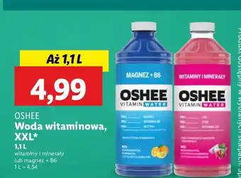 Lidl Napój witaminy i minerały Oshee Vitamin Water oferta