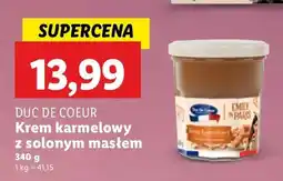 Lidl Krem karmelowy z solonym masłem Duc De Coeur oferta