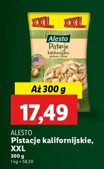 Lidl Pistacje Alesto oferta