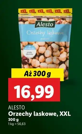 Lidl Orzechy laskowe prażone Alesto oferta