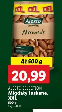 Lidl Migdały łuskane Alesto oferta