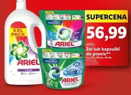 Lidl Kapsułki do prania color Ariel All In 1 oferta