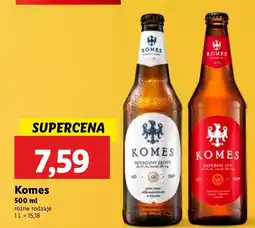 Lidl Piwo Komes Imperial Ipa oferta