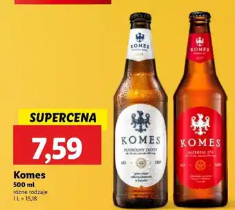 Lidl Piwo Komes Imperial Ipa oferta