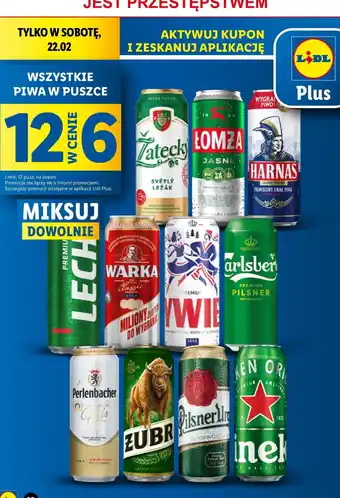 Lidl Piwo Perlenbacher Pils oferta