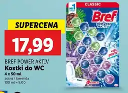 Lidl Kostka do wc 4 function lavender + pine Bref Power Aktiv oferta