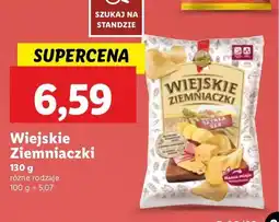 Lidl Chipsy szynka i ser Lorenz Wiejskie Ziemniaczki oferta