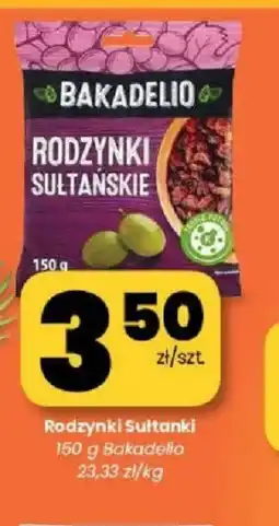 EMMA market Rodzynki Sułtańskie Bakadelio oferta