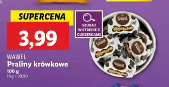 Lidl Cukierki krówki Wawel oferta