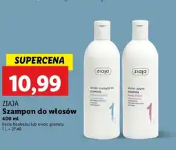 Lidl Szampon liście baobabu Ziaja oferta