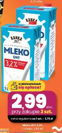 EMMA market Mleko UHT 3,2% Kanka oferta