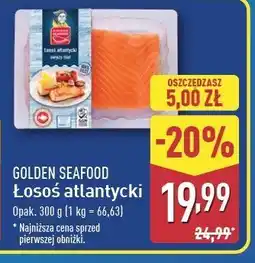 ALDI Łosoś atlantycki filet Golden Seafood oferta