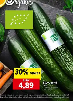 Lidl BIO Ogórki oferta