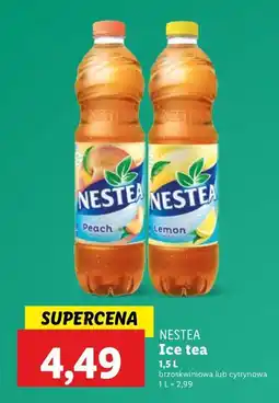 Lidl Herbata mrożona lemon Nestea oferta