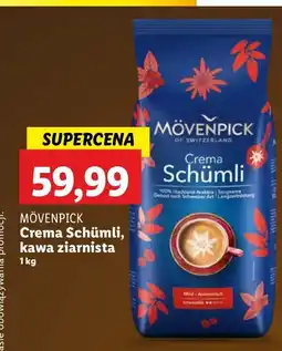 Lidl Kawa Movenpick Crema Schumli oferta