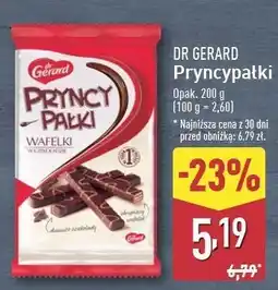 ALDI Wafelki Dr Gerard Pryncypałki oferta