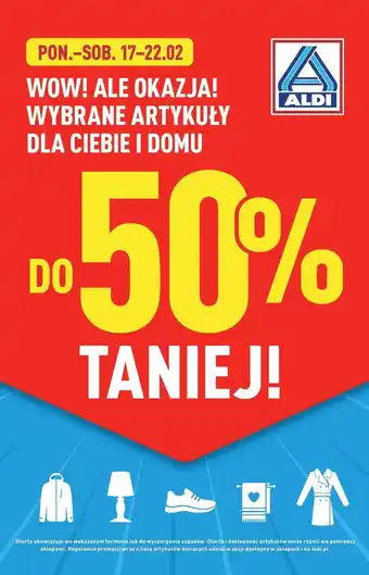 ALDI Wybrane artykuły dla domu oferta