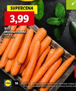 Lidl Bio minimarchewki oferta