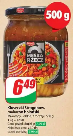 Dino Makaron z mięsem w sosie bolońskim Stoczek Męska Rzecz oferta