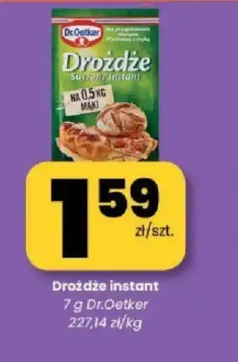 EMMA market Drożdże instant Dr. Oetker oferta