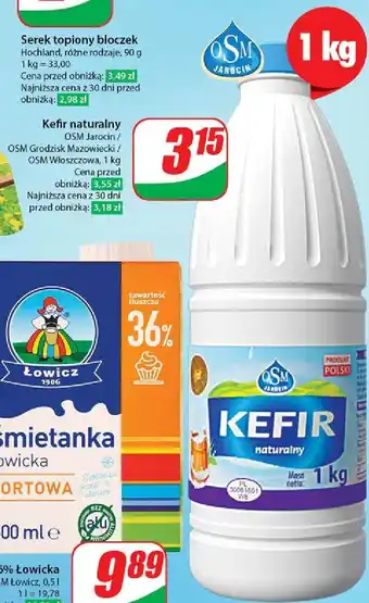 Dino Kefir naturalny Włoszczowa oferta