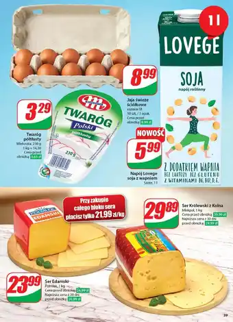 Dino Napój sojowe + wapń Sante I Love Vege oferta