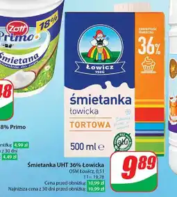 Dino Śmietanka uht 36 % Łowicz 1906 Łowicka oferta