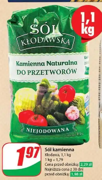 Dino Sól kamienna naturalna niejodowana Kłodawa oferta