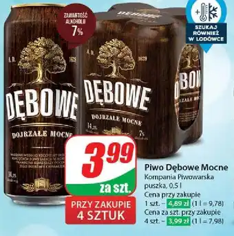 Dino Piwo Dębowe Mocne oferta