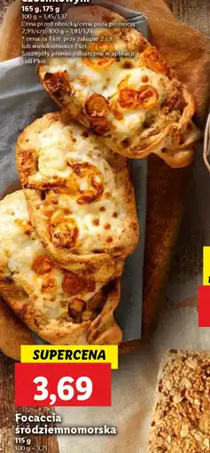 Focaccia śródziemnomorska