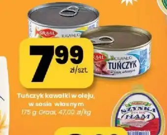 EMMA market Tuńczyk kawałki w oleju, w sosie własnym oferta