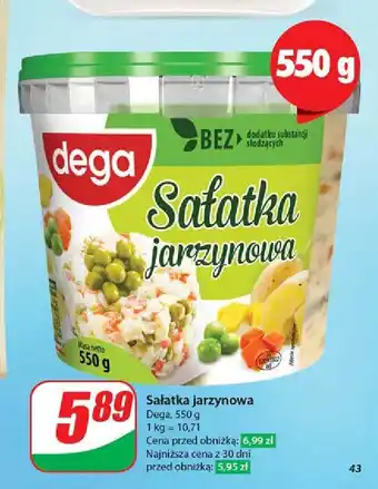 Dino Sałatka jarzynowa Dega oferta