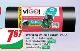 Dino Worki na śmieci z uszami ld czarne 160 l Vigo! oferta