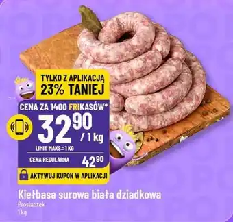 Polomarket Kiełbasa surowa biała dziadkowa oferta