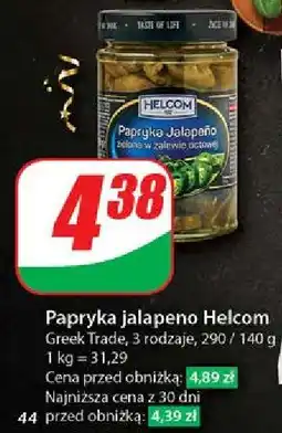 Dino Papryka jalapeno zielona w zalewie octowej Helcom oferta