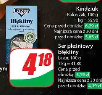 Dino Ser pleśniowy błękitny Lazur oferta