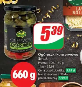 Dino Ogóreczki konserwowe klasyczne Smak oferta