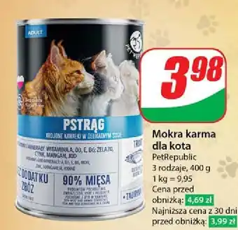 Dino Karma dla kota pstrąg Pet Republic oferta