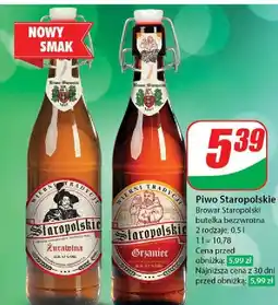 Dino Piwo Staropolskie Żurawina oferta