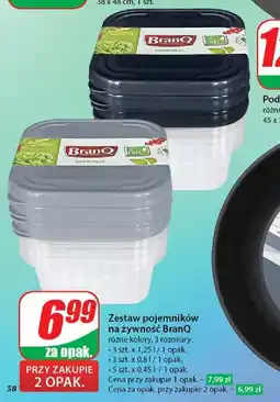 Dino Zestaw pojemników 450 ml Branq oferta