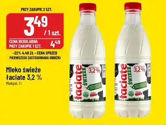 Polomarket Mleko świeże łaciate 3,2% oferta